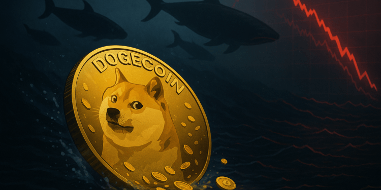 Dogecoin Down 13% As Whales Distribute $181 Million In DOGE