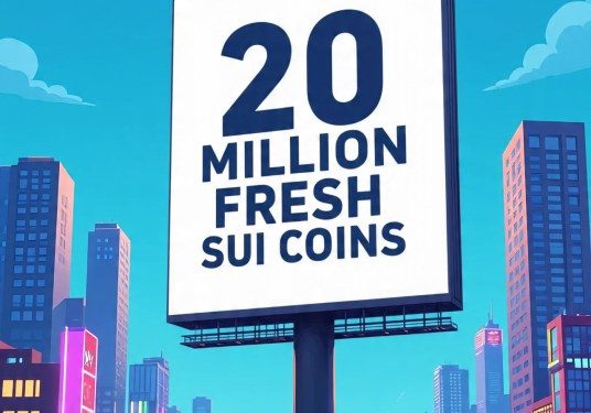 20 Million New SUI Tokens Push Treasury To New High – Details