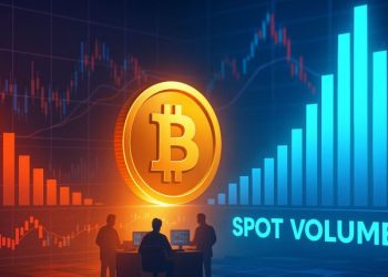 Bitcoin Records Over $300B Spot Volume In October – Investors Shift Away From Leverage