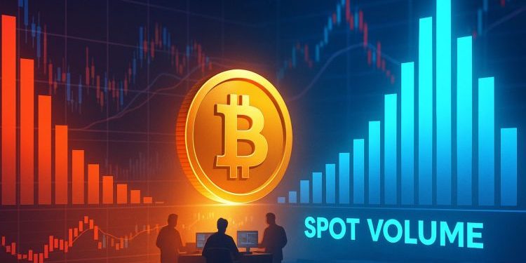 Bitcoin Records Over $300B Spot Volume In October – Investors Shift Away From Leverage