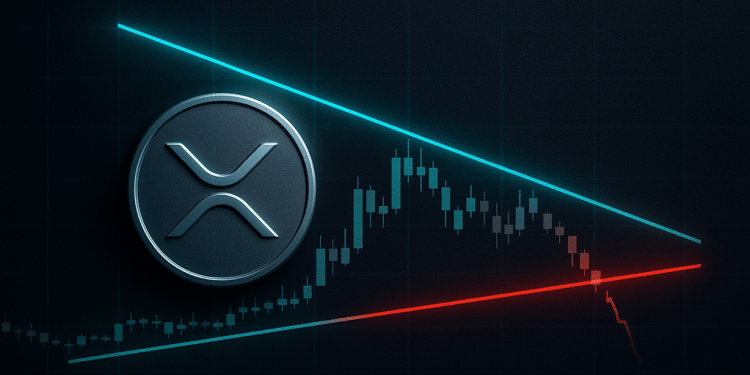 XRP Could Retest Triangle Support At $2.72, Analyst Warns