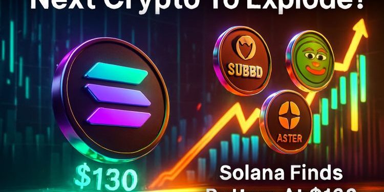 Next Crypto To Explode? Solana’s $130 Bottom Puts New Alts In Play