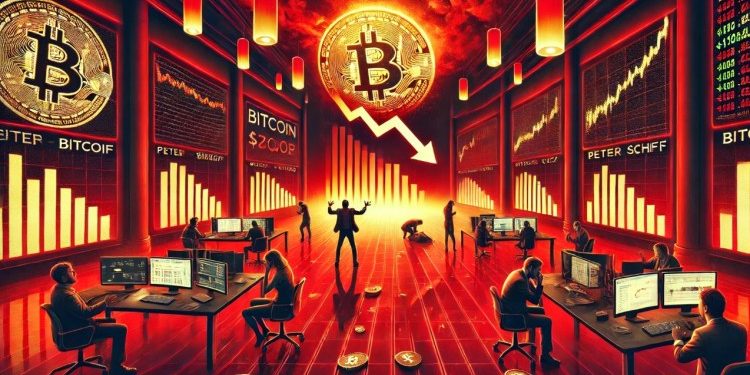 Bitcoin Price Falls Under $100,000: Elliott Wave Analysis Forecasts Decline To $70,000