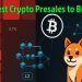 Best Crypto Presales to Buy and HODL After the Massive Crypto Selloff
