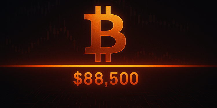 Bitcoin At Increased Risk Of Falling To $88,500 Support, Glassnode Warns