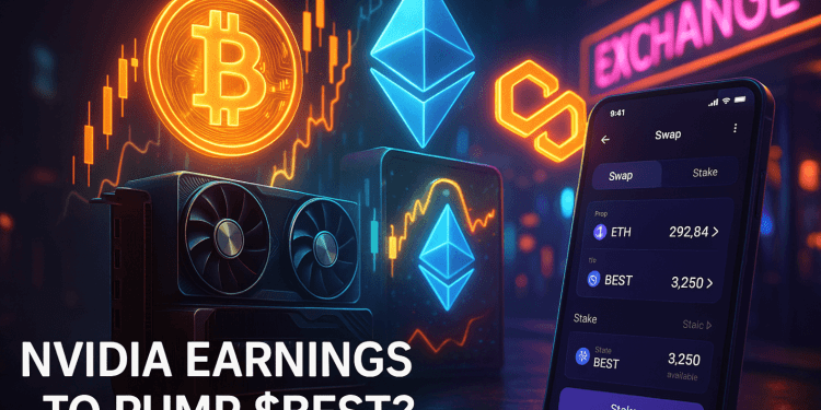 Nvidia’s $54B Earnings Test and Fed Minutes Put Best Wallet Token in Play