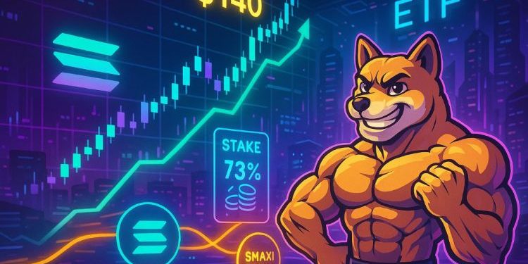 Solana Nears $140 As Crypto Rotates Back to Risk: Could Maxi Doge Run Next?