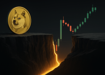 Dogecoin Flirts With Long-Term Breakdown At Monthly Ichimoku Floor