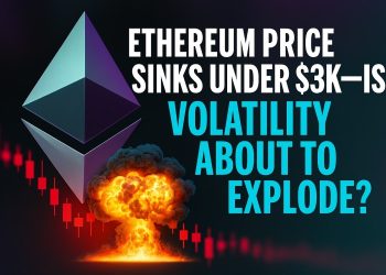 Ethereum Price Sinks Under $3K—Is Volatility About to Explode?