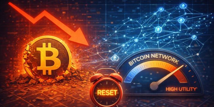 Bitcoin Price Lags Network Utility: A Valuation Reset Is Underway