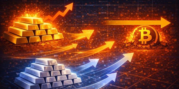 Gold & Silver Break Out While Bitcoin Chops: Why Capital Is Flowing Into Precious Metals