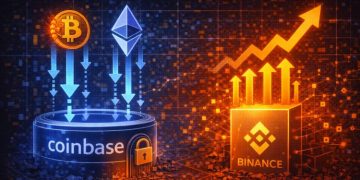 Bitcoin and Ethereum Coinbase Inflows Collapse While Binance Retains Relative Activity – Details
