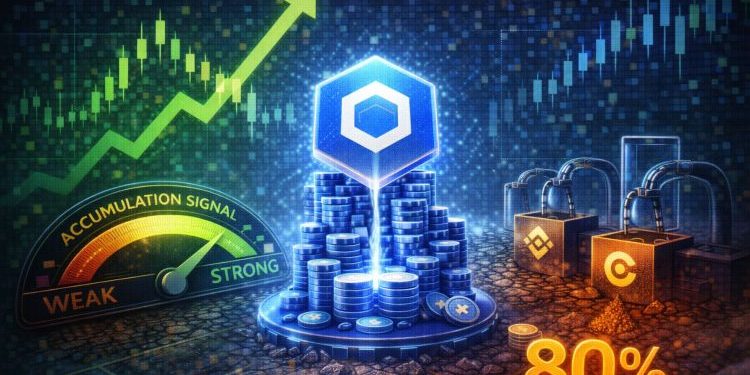 Chainlink Shows Strong Accumulation Signal: LINK Exchange Liquidity Dries Up