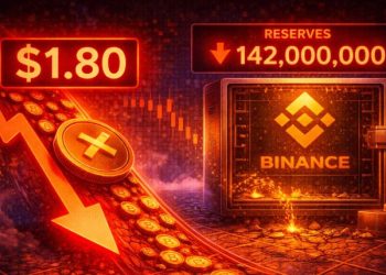 XRP Slides To $1.80 While Binance Reserves Continue To Decline