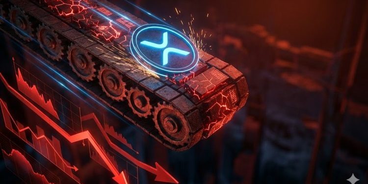 XRP Price Trims Upside, Slow Decline Signals Seller Dominance