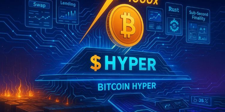 Next 1000x Crypto for Bitcoin Believers? Bitcoin Hyper Presale Eyes Layer 2 Breakout