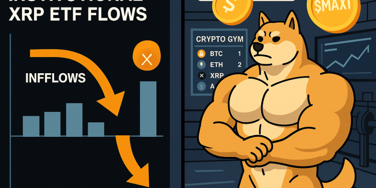 XRP ETFs Attract $756M as Price Slides Toward $2, Meme Traders Rotate Into Maxi Doge