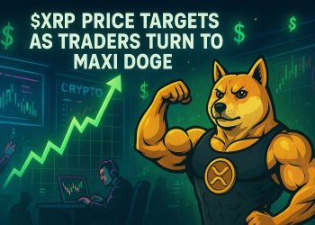 $XRP Eyes $10–$20 As Traders Shift Toward Maxi Doge
