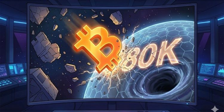 Bitcoin Price 10% Tumble Sparks Fears Of $80K Give-Way