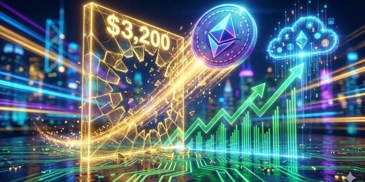Ethereum Price Rallies to $3,200, Bulls Press for Further Upside