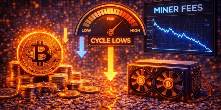 Bitcoin Miner Fees Remain Near Cycle Lows: What Does This Signal?