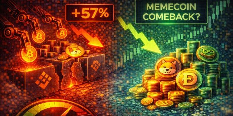 Memecoin Strength Returns After Historic Market Decline: A Setup For A Comeback?
