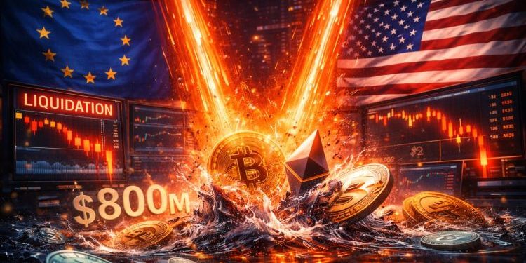 Trade War Headlines Trigger $800M In Liquidations Overnight: Longs Get Wiped Out Across Crypto Markets