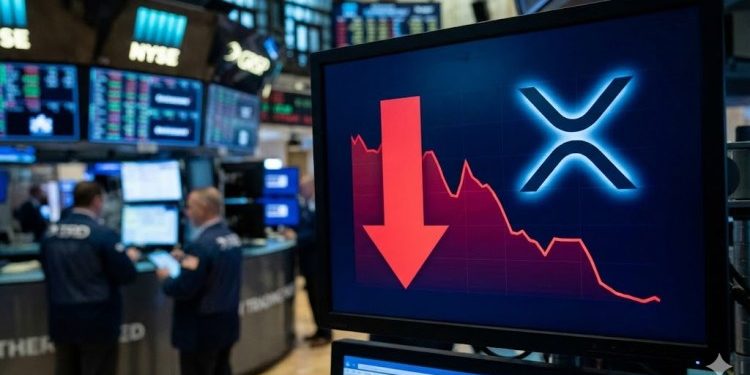 XRP Price Bearish Continuation Confirmed As Downside Pressure Builds