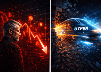 Saylor Buys $90M-Worth of Bitcoin Amidst Full Market Crash, While $HYPER Breaks Records