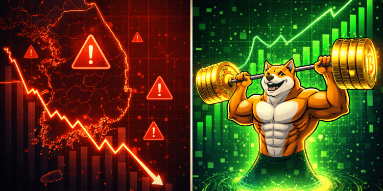 South Korea Heightens Alert as $40B Shadow Looms While Maxi Doge Presale Breaks Records