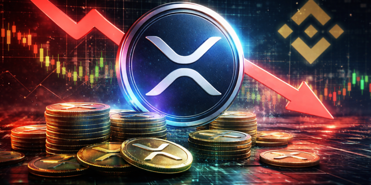 XRP Faces Short-Term Risk As Whale Inflows Hit Binance, On-Chain Data Shows