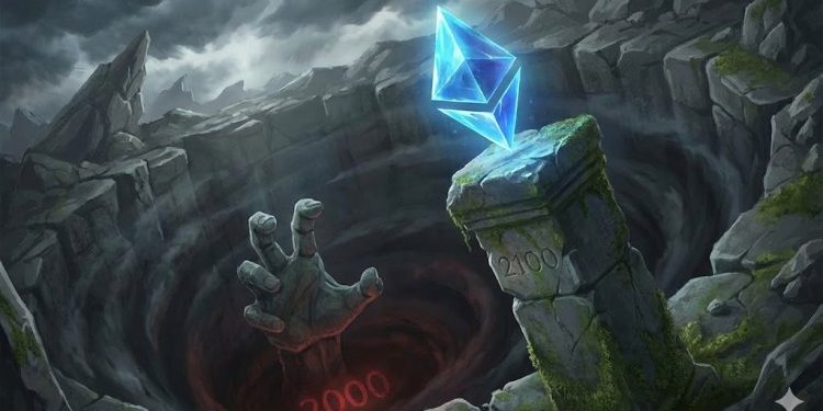 Ethereum Price Hangs At $2,100, Downside Thrust Toward $2,000 Looms Large