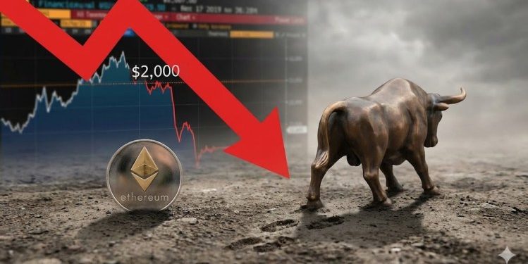 Ethereum Price Reverses Under $2,000, Bulls On The Back Foot