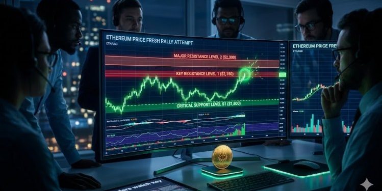 Ethereum Price Signals Fresh Rally Attempt, Traders Watch Key Levels