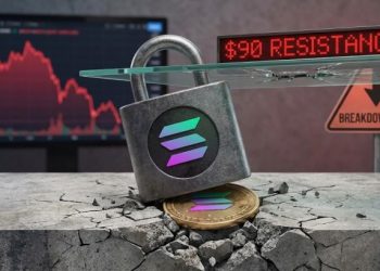 Solana (SOL) Trades Heavy Below $90 As Breakdown Risk Grows