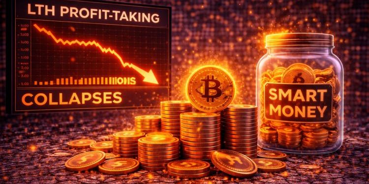 Bitcoin LTH Profit-Taking Collapses: Is Smart Money Done Selling?