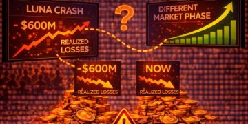Bitcoin Realized Losses Hit Luna Crash Levels — But Price Context Points To A Different Market Phase