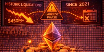 Ethereum Endures Historic Liquidation Week: Largest Sustained Liquidation Phase Since 2021