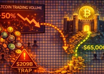 The Altcoin Exodus: Trading Volumes Halve As Capital Flees To Bitcoin $65,000 Fortress