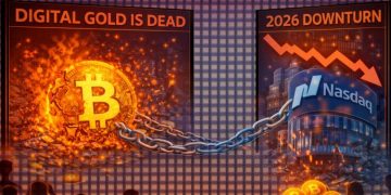 Digital Gold Is Dead: The Institutional Architecture Binding Bitcoin To The Nasdaq In The 2026 Downturn