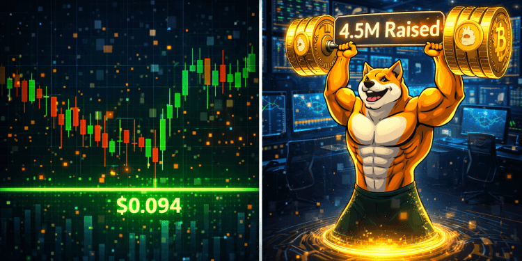 Dogecoin Stabilizes Around $0.094 as Whale Accumulation Soars and $MAXI’s Presale Surges