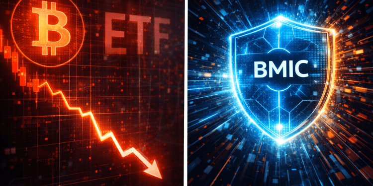 ETF Outflows Fuel Bitcoin’s Crash Below $70K as BMIC Makes Consistent Gains