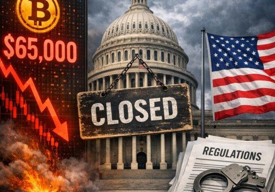 Bitcoin Back At $65,000 — The Two Main Reasons Behind Today’s Market Crash