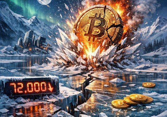 Bitcoin Crash To $72,000 Signals Major Reset: On-Chain Metrics Deteriorate