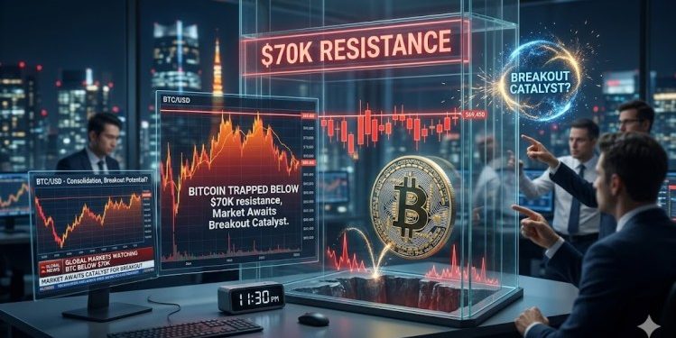 Bitcoin Price Trapped Below $70K, Market Awaits Breakout Catalyst