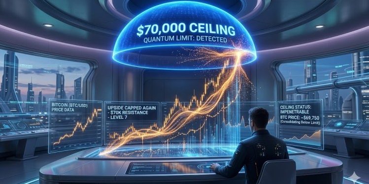 Bitcoin Price Upside Capped Again, $70K Proves Tough Ceiling