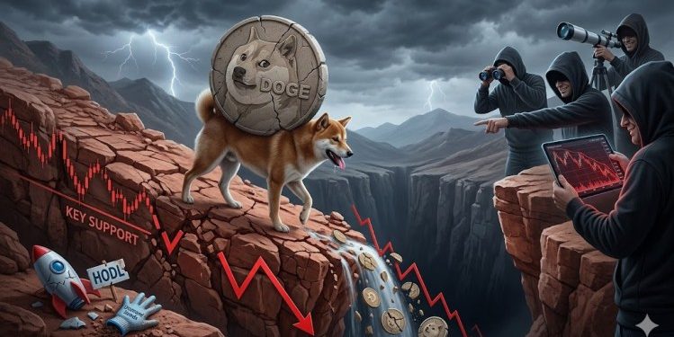 Dogecoin (DOGE) Under Strain, Sellers Eye Another Leg Lower