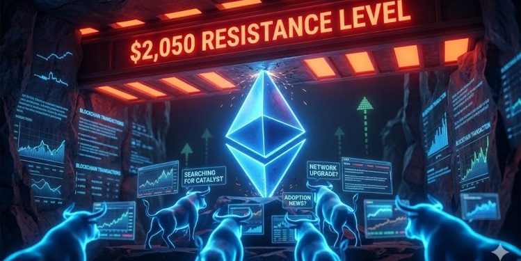 Ethereum Price Stuck Under $2,050, Bulls Seek Recovery Catalyst