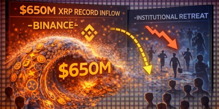 The $650M Wave: Why XRP’s Record Inflow To Binance Signals A Massive Institutional Retreat
